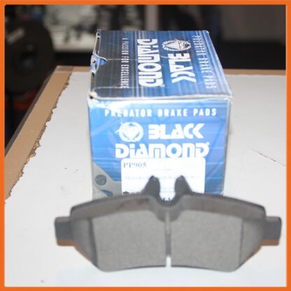 Mercedes Sprinter  (06 ->) (06 ->>) All models  Rear Black Diamond brake Pads PP905 - Afbeelding 2